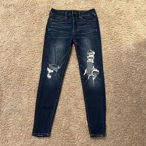 Super stretch hi-rise jeggings